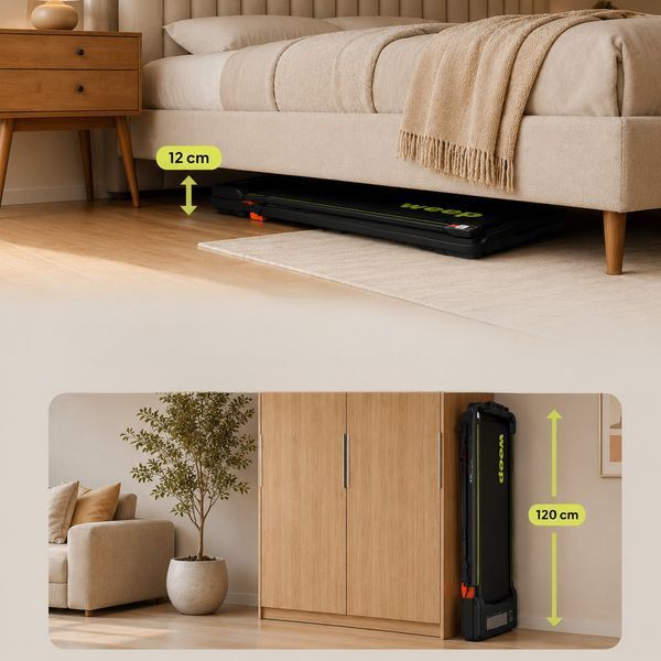 Бігова доріжка WEEP Lite LT100X складна 2-в-1 6168 фото