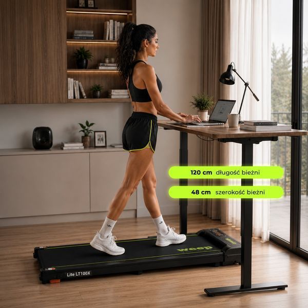 Бігова доріжка WEEP Lite LT100X складна 2-в-1 6168 фото