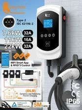 Зарядна станція для електромобіля Feyree 1P Model 3P Smart 7,6 кВт 11 кВт Type 2 32 A Wi‑Fi 11332 фото