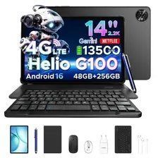 Планшет DOOGEE Tab E3 Max VIP, Android, 14&Prime;, роздільна здатність 2,2K, 48 ГБ (8 ГБ RAM + 40 ГБ), 256 ГБ пам'яті, акумулятор 13500 mAh / заряджання 18 W, 4G L 21886 фото