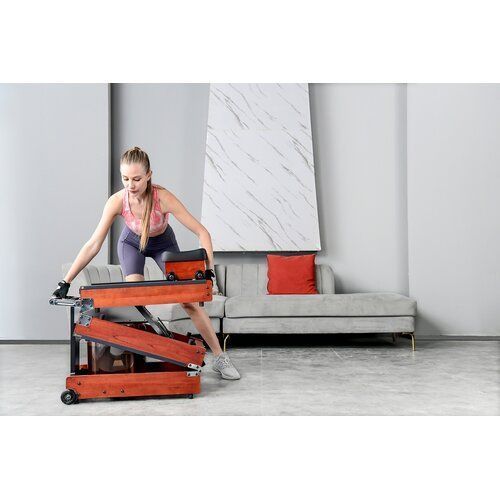 Веслувальний тренажер водний Kingsmith Rowing Machine WR1 (складаний, Bluetooth, водяний опір) 2499 фото