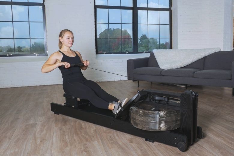 Веслувальний тренажер водний WaterRower Shadow 10105 (водяний опір, S4 Monitor, дерев&rsquo;яна рама) 2501 фото