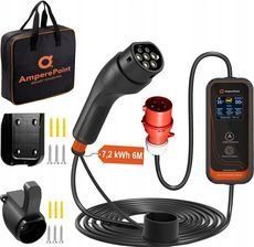 Мобільний зарядний пристрій для електромобіля Ampere Point P72 7,4 кВт кабель 6 м 32 A 11253 фото