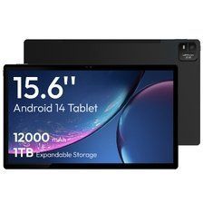 Планшет Meswao 15,6&Prime; Android 14, процесор Helio G99 Octa-Core, 8 ГБ RAM + 256 ГБ ROM, екран FHD+, підтримка картки пам'яті до 1 ТБ, акумулятор 12000 mAh 21917 фото